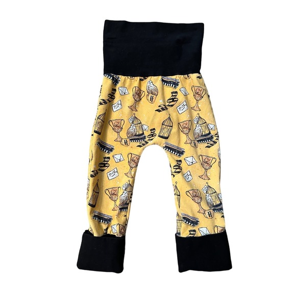 Harry Potter Hedwig Grow With Me Baby Lounge Harem Pants - Picture 1 of 3